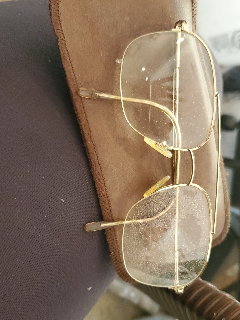 Vintage RANDOLPH ENGINEERING aviator eyeglasses